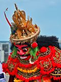 The mask of the wayang wong dancer