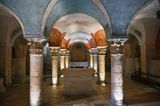 Roman crypt Notre Dame de Bayeux