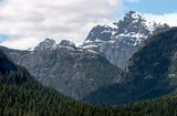 The mountains of Strathcona Provincial Park