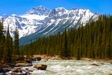 Canadian Rockies and Mistaya River