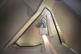 Staircase in commercial building