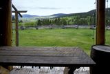 View from the lodge