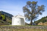A small chapel on the plateau of Omalos