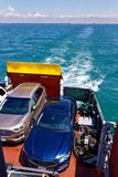 A tight squeeze, on the Pelee Island Ferry
