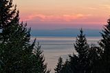 View from Cyprus Mountain, towards Vancouver Island
