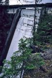 Cleveland Dam spillway, on Capilano Lake