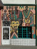 colorful storefront in Swakopmund
