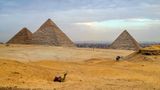 The 3 pyramids at Giza