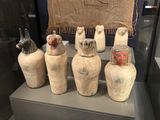 Canopic jars for mummys organs