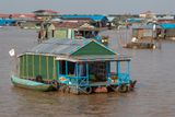 Floating Village on Tonle Sap Lake