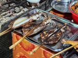 Central Market of Phenom Penh - BBQ squid