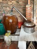 Rice wine distilling