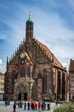 Frauenkirche in the Nuremberg market square.