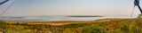 View of Lake Kariba from our tent (4 shot pano)