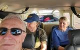 On the four-seater Cessna headed back to Vic Falls and the flight home