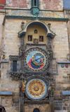 600 year old astronomical clock on the Prague city hall