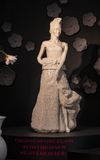 Lifesize Meissen porcelain statue