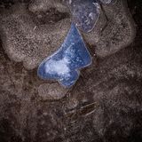 PDE - Abstraction glacire # 1 - 20 x 24 - horizontale
