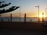 Sunset from the hotel