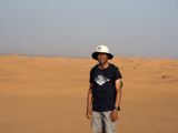 In the Sahara desert