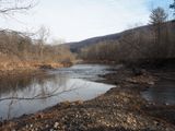 The Cacapon river at the low bridge