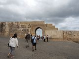 Opening in the wall of the fort