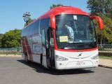 Our tour bus parked at the Ahl Fas mosque