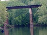 May 7th - Railroad bridge seen from Monocacy Aqueduct