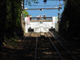 At the top of the funicular