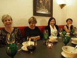 At a restaurant with live Fado music