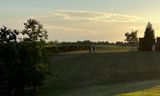 Pictures being taken of bride and groom at Stone Tower Winery