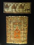 Carpets on display at Sultanhani Caravanserai