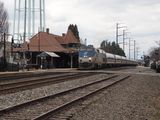 An Amtrak Northeast Regional Train at Manassas