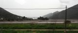 Drive past the salt pans of Ston