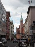 Walking to Prešeren Square