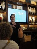 Presentation in the Edivo Wine bar