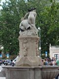 Rear end of the Amerling Fountain near Pile Gate