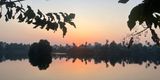 Early morning on the lake