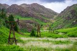 Cwm Bychan pylons