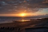 Setting sun