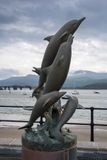 Dolphins statue