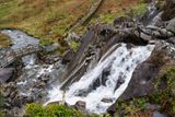 Cwmorthin Falls from Above