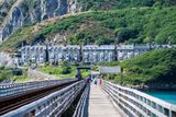 Terrace from railway viaduct