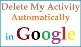Delete my activity automatically