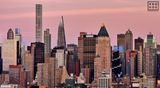 Midtown Manhattan Skyscrapers At Dusk