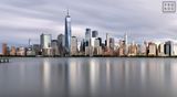 LOWER MANHATTAN AND WORLD TRADE CENTER SKYLINE – LONG-EXPOSURE