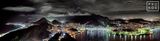 Panoramic View of Rio de Janeiro at Night from Pão de Açucar