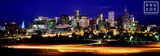 Panoramic Skyline of Denver at Dusk