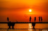 Sunset Higgs Beach Pier  23-9