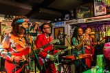 Red Elvises, Green Parrot Bar, Fantasy Fest   2